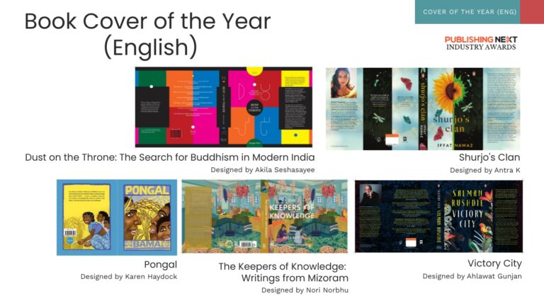 Publishing Next Industry Awards 2023 Shortlist: Book Cover of the Year (English)